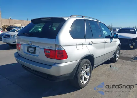 2004 BMW X5 3.0I z USA, uszkodzony, nr VIN 5UXFA13584LU22430